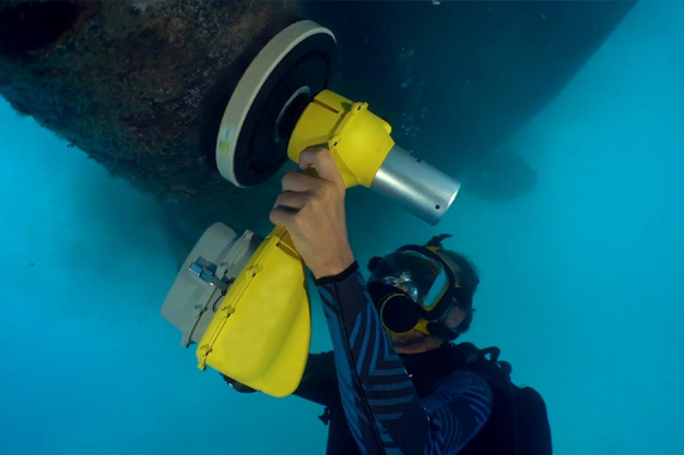 Underwater hull сleaning